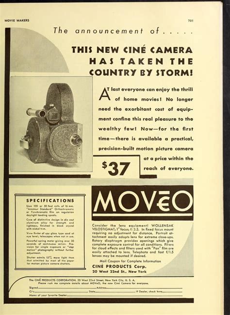 Vintagecamerasfr Movéo La Nouvelle Camera Pour Tous