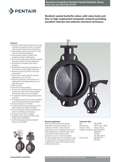 Pdf Resilient Seated Butterfly Valves With Valve Body And Disc