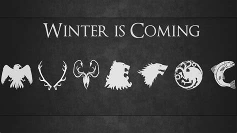 1920x1080 Game Of Thrones Sigils Winter Is Coming  233 Kb Hd