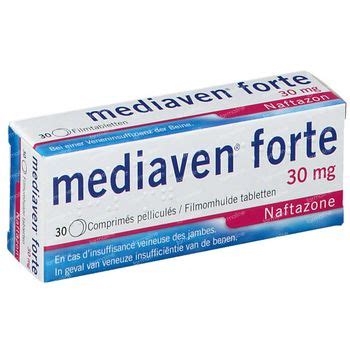 Mediaven Forte 30mg 30 Tabletten Hier Online Bestellen FARMALINE Be