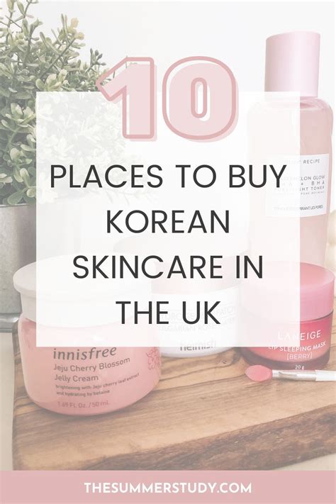 10 Places To Buy Korean Skincare In The Uk Artofit