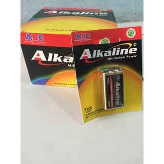 Jual Baterai Abc Alkaline V Baterai Kotak Abc Alkaline V Shopee