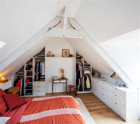 Chambre Am Nag E Sous Pente Avec Dressing Moulur Attic Loft Attic