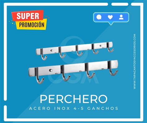 Perchero Acero Inoxidable Ventas A Nivel Nacional Por Mayor Y Menor