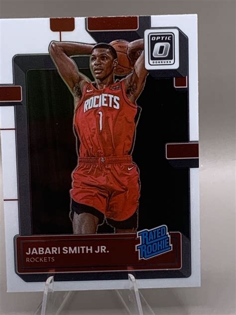 Jabari Smith Jr 2022 23 Panini Donruss Optic Basketball Rated Rookie