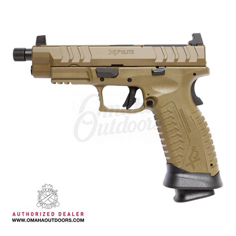 Springfield Armory Xdm Elite Osp Fde Pistol 9mm 22 Rd Threaded Barrel