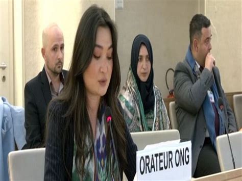 uyghur activist asks china  enforce  recommendations  curb human