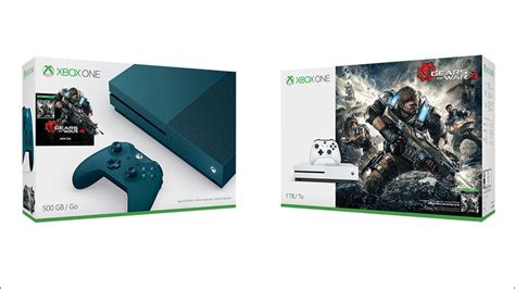 Anunciados Nuevos Bundles De Xbox One S Y Gears Of War