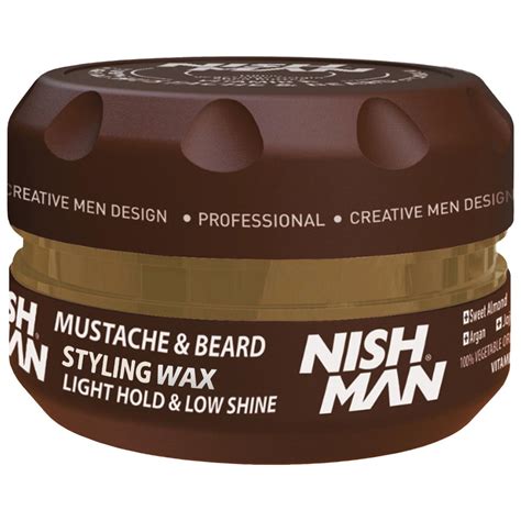 Nishman Mustache Beard Wax pomada do wąsów i brody 100 ml