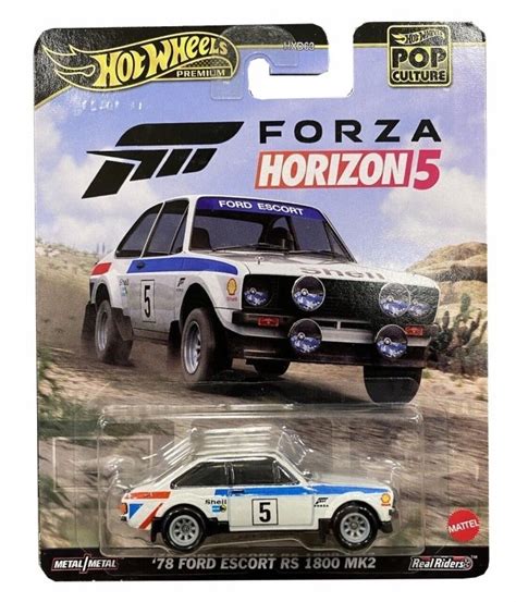HOT WHEELS PREMIUM FORZA HORIZON FORD ESCORT RS MK HKC Oficjalne