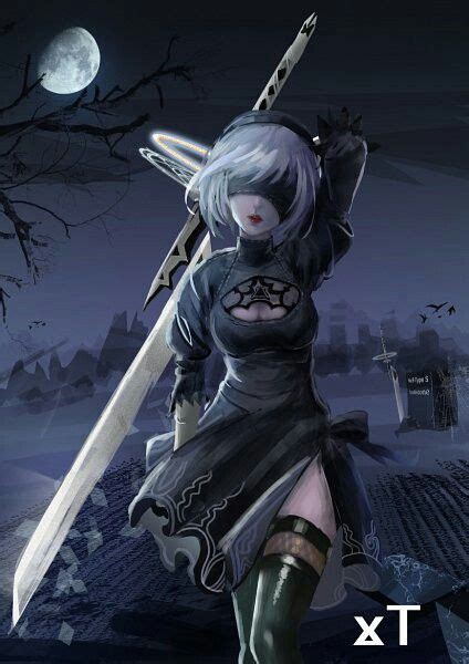 Pin De Darkmoon 79 En 2b Automatas Nier Autómata Personajes De Anime