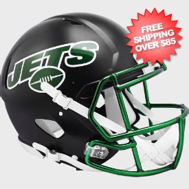 New York Jets Authentic Speed Football Helmet