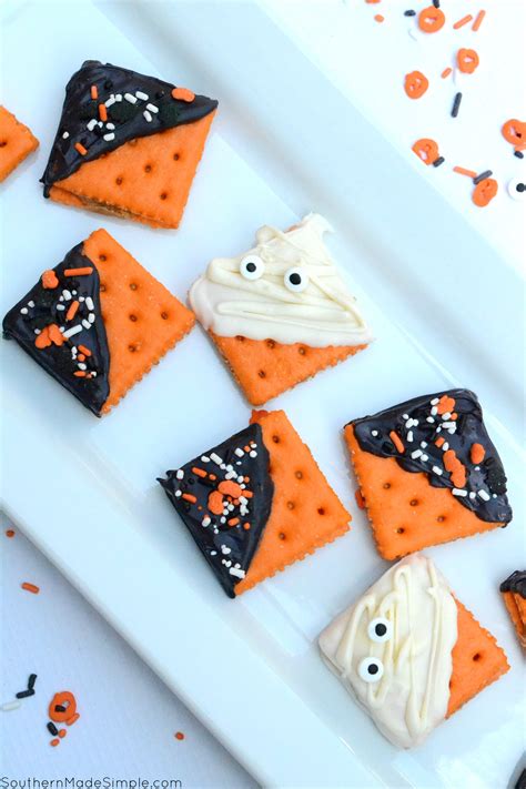 5 Minute Sweet & Salty Halloween Cookies - Southern Made Simple