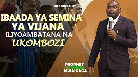 SEMINA YA VIJANA ILIYOAMBATANA NA UKOMBOZI 16 2 2024 YouTube