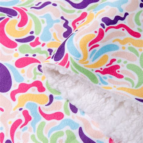 Custom Printed Sherpa Fleece