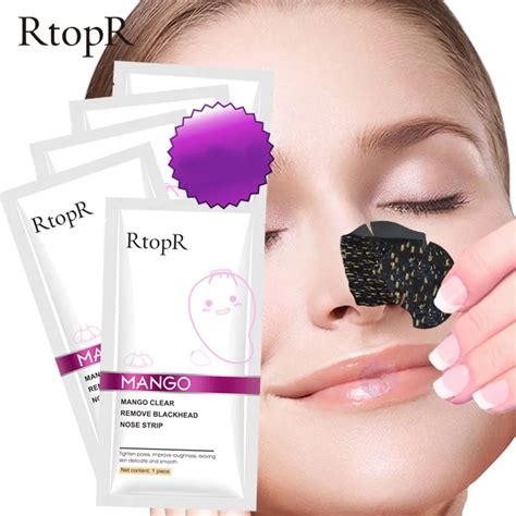 Blackhead Remover Nose Mask Mango Pore Strips For Acne And Oil Control