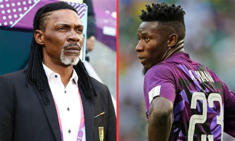 Affaire André Onana les révélations de Rigobert Song Radarpress