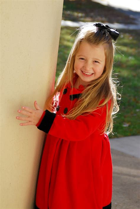 Winter Portraits Childrens Photography 5 Year Old Girl Photo