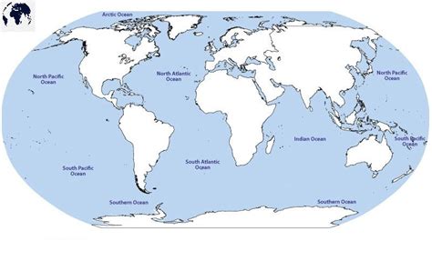 East Pacific Ocean Map