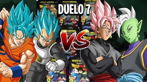 Simulación de batalla GOKU y VEGETA vs GOKU BLACK y ZAMASU Album