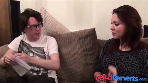 MILF Bella Star Talked Into Sucking Nerd Dick In Audition