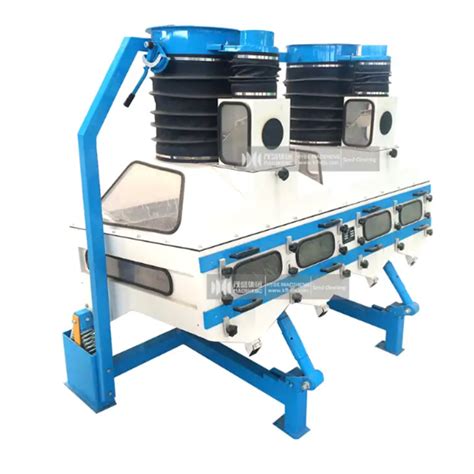 Double Body Rice Paddy Processing Machine Rice Mill Grain Destoner