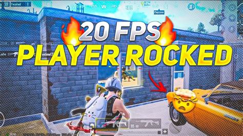 20 FPS PLAYER ROCKED Monster Player Bgmi MONTAGE Low End Device