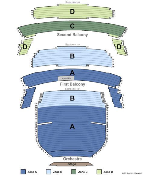 Bass Concert Hall Seating Chart With Seat Numbers – Two Birds Home