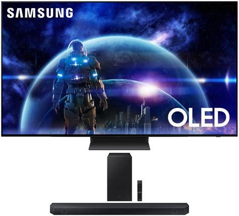 Samsung Qn42s90daexza 42 Inch 4k Oled Smart Tv With Dolby Atmos With A