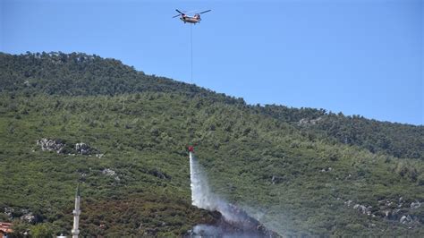 İzmir deki orman yangını kontrol altına alındı