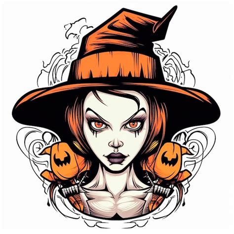 Premium Ai Image Scary Halloween Scarecrow Vector Illustration