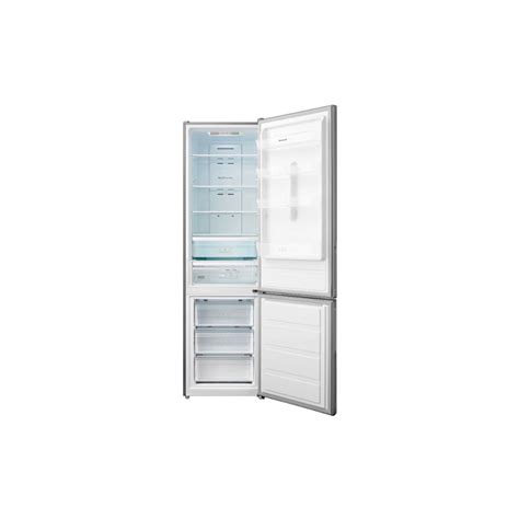 Réfrigérateur combiné 330L No Frost Brandt BFC2062NX inox