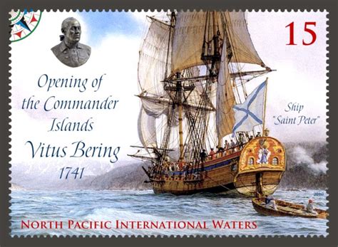 Opening of the Commander Islands Vitus Bering. | North Pacific International Waters