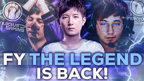 The Legend Returns Fy Is Back To Pro Dota Most Iconic Moments