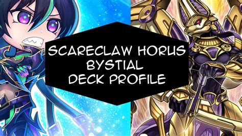 Scareclaw Horus Bystial Deck Profile May 2024 YouTube