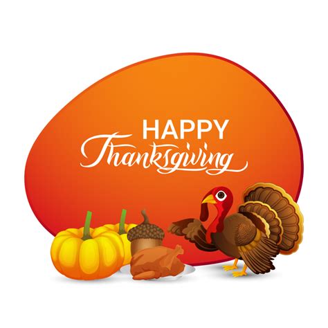 Turkey Bird And Pumpkin Png