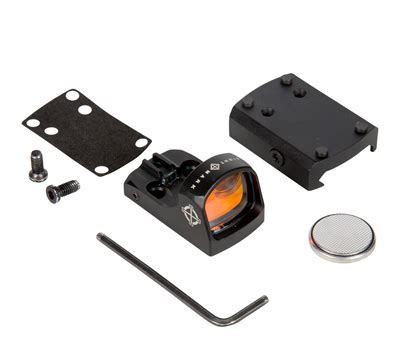 sightmark mini shot  spec  reflex sight