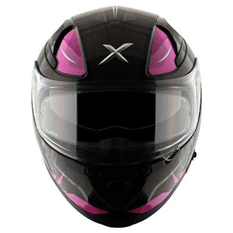 Axor Apex Hunter Gloss Black Pink Helmet Sapmotors