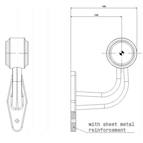 Zestaw Lamp Obrysowych Led Bia O Czerwone Mtd Przyczepy