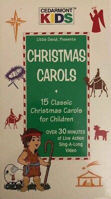 Cedarmont Kids-Christmas Carols(VHS,1998)TESTED-RARE VINTAGE ...