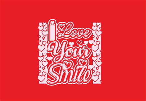 I Love Your Smile T Shirt Sticker And Logo Design Template 9794184