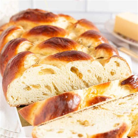 Sweet Braided Easter Bread With Raisins Valya S Taste Of Home