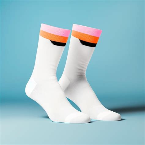 Premium Photo Hyperrealistic White Socks Hd