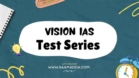 Vision Ias Prelims Test Series For Upsc Prelims Xaamadda