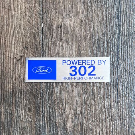 Powered By Ford Decal Etsy Uk