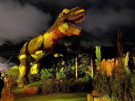 Aventura Jur Ssica Maior Parque De Dinossauros Do Brasil Inaugurado