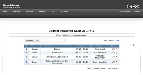 Sistem Informasi Akademik Sekolah Berbasis Web Dengan Php Dan Mysql Sekedar Tutorial