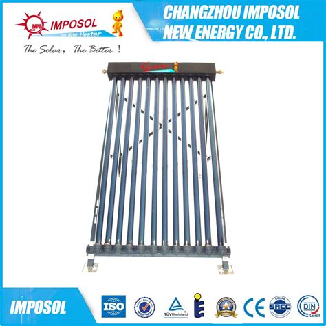 Non Pressurized Solar Water Heater With Glass Tube China Water Heater