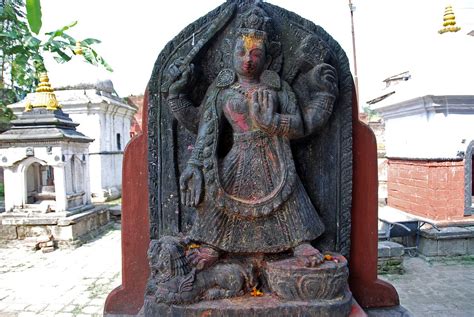 kathmandu gokarna mahadev temple gauri statue