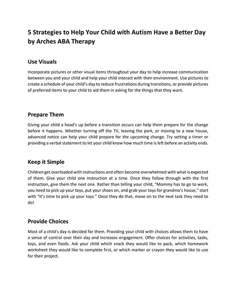 Aba Therapy Arches Aba Therapy By Thomas Jones Issuu